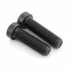 Jishuo 12.9 grade high-strength thin head hexagonal screws, short head hexagonal bolts M5M6M8M10M12M14M16 5*10 (5 pieces)