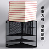 Four Seasons Nianhua Vertical Thickened Installation-free Metal File Frame Two Columns and Three Layers Office Storage Strong Metal Load-bearing Desktop Neat File Shelf Bookshelf Back-to-School Stationery