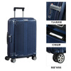 Samsonite fashionable suitcase suitcase business check-in trolley case 42N black zipper 28 inches