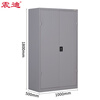 Zhendi Heavy Duty Tool Cabinet SD2455 Double Door Four Layers Gray White No Hanging Board 1800*1000*500mm Table