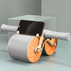 MANYING Abdominal Wheel Automatic Rebound Abdominal Training Abdominal Muscle Wheel Fitness Equipment for Home Women's Abdominal Rolls Men's Abdomen LL8 Basic Model-Orange
