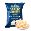 South Korea imported Qu Laifu shrimp chips garlic crab flavor shrimp chips puffed crispy snacks snack food crab flavor shrimp chips 82g*2 bags