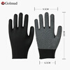 Gorm dot-molded labor protection gloves, 12 pairs/pack, PVC dot-bead glue, non-slip, breathable and thin for driving, GM618