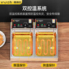 Venus Oden cooking machine commercial electric heating grid pot noodle cooking stove electric cooking pot convenience store convenience store Malatang special pot skewers machine stall stainless steel double cylinder four-hole noodle cooking stove