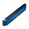 Swan (SWAN) 24-hole polyphonic C harmonica phoneme marking children's student beginners teaching harmonica sky blue