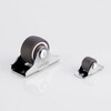 Mr. Fang silent tatami drawer directional pulley bearing rubber caster bedside cabinet bottom small roller universal wheel shoe cabinet kick pump 0.5 inch rubber directional wheel 4