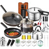SUPOR pot set, kitchen utensils, non-stick pan, frying pan, steamer, pressure cooker, 40-piece set of knives, universal housewarming set, 11-piece set and above