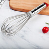 MRFMRF manual egg beater cream mixer household stainless steel egg pump hand-held stirring cake baking and dough tool 12-inch red head manual egg beater
