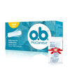 O.b.OB tampons built-in 16*5 boxes of menstrual sanitary napkins for day and night use plug-in sanitary napkins, 3 boxes in quantity + 2 boxes of ordinary type