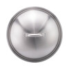Momscook stainless steel pot lid glass pot lid multi-purpose pot lid 28cm stainless steel pot lid TL-G28S