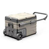 Alpicool Car Refrigerator Dual Temperature Dual Control Double Door Car Home Dual-Purpose with Wheel Trolley Battery Optional Car Outdoor Freezer TAW55 Car Home Dual-Purpose with Trolley Wheel Battery 55L