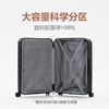 95% new Mijia Xiaomi suitcase 26-inch trolley case large capacity suitcase PC checked password box men's and women's leather suitcase blue