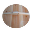 Bedojia pure handmade fir pot lid household wooden pot lid solid wood lid round wok lid large pot lid water cylinder lid diameter 60cm thick 1.6cm