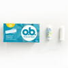 O.b.OB tampons built-in 16*5 boxes of menstrual sanitary napkins for day and night use plug-in sanitary napkins, 3 boxes in quantity + 2 boxes of ordinary type
