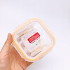 LOCK&LOCK heat-resistant glass crisper sealed food box baby steamed egg bowl storage box frozen box can be steamed 300ml