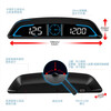 Weiying Smart Car HUD Head-Up Display Car Universal Speed Time Altitude Compass GPS Driving Head-Up Display G3 Universal/Vehicle Speed Time Dual Display/USB