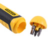 Stanley (STANLEY) 11-piece set of ratchet head screwdrivers household multi-functional cross-shaped shaped screwdriver STHT68010-8