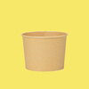 Mrs. Zhuang Bamboo pulp 750ml-100 pieces commercial disposable thickened paper bowl packaging box ZTT-9121