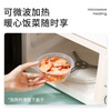 Meiya Disposable Lunch Box Round 360ml*50 Sets Soup Bowl Sauce Packing Bowl Blister Sealed Thickened Transparent Cover