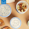 Lock and Lock Sealed Jar Food Storage Box Nut Storage Jar Transparent Milk Powder Storage PP Plastic Small Jar Portable Fruit Box 330ML