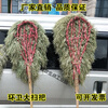 Yue Changsheng new clean soft plastic wire sanitation bamboo large broom road school woven bag broom outdoor road property yard wooden stick plastic head plastic wire large broom 5