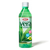 OKF imported from South Korea, Curaçao sugar-free aloe drink 500ml*4 bottles, 0 sugar, 0 fat, 0 calories, contains aloe vera particles
