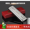 Oriental tripod double-sided double-toned double-sided double-toned 24-hole C-key G-key polyphonic single-note harmonica professional playing instrument free engraving gold