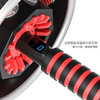 FEEBO Feibo Abdominal Wheel Automatic Rebound Abdominal Muscle Wheel Intelligent Counting Silent Abdominal Roller Giant Wheel Abdominal Strengthening Abdominal Roller Burgundy Shock Absorbing Type