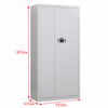 Aikoburg steel electronic password safe double lock locker tool cabinet short cabinet national security lock keyless AKB-BMG-03
