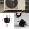 Suitable for Midea Haier Gree Xiaomi air conditioner outdoor unit bracket shock-absorbing pad soundproof shock-proof noise reduction anti-slip rubber pad with screw 1P 1.5P 2P 3P air conditioner available (201 stainless steel screw