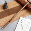Shuhuai musical instrument (shuhuai) Shuhuai exquisite beginner's one-piece transverse flute, bitter bamboo flute with teaching, zero-based introduction to adult and children's musical instruments, one section in the key of F.