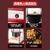 Jinzheng popcorn machine commercial household fully automatic electric heated popcorn machine for small mini street stalls China red free 1 pack of corn kernels + 6 packs of three-in-one