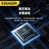 ESSAGER Bluetooth receiver and transmitter 5.1 car AUX audio computer TV sound card amplifier, etc. to wireless speakers Yi loaded AUX sound