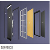 Guifu Armored Door Guinan Door Middle Door Shaft Silent Door Carved Cast Aluminum Door Security Door Anti-Theft Door Entry Door
