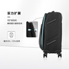 Samsonite suitcase 20-inch trolley case business soft case expandable suitcase AZ7 black boarding code box