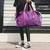 CRISP KERREIN Hong Kong brand travel bag women's short-distance portable luggage bag large capacity travel bag Korean version boarding bag fitness bag trendy purple 1010 ready for delivery on the same day