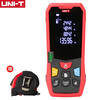 UNI-T rangefinder laser electronic ruler handheld infrared measuring instrument high-precision indoor inspection room measuring instrument LM50 (50 meters/with level bulb/dry battery)
