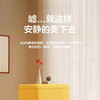 DEMULLER Retro Refrigerator Small Large Capacity Home Rental Refrigerator Cosmetics Silent Powerful Internet Celebrity Refrigerator Refrigerator Freezer Energy Saving BCD-118 Wheat Yellow