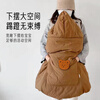 Aiboshi baby stroller windproof blanket baby autumn and winter out waist stool cover blanket walking baby cloak windshield cloak S798