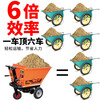 Huili's construction site electric trolley, ash bucket, tricycle, dump truck, tool truck, handling, manure loading, truck, hand-pushed inclined bucket (no gifts for the regular version)