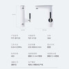 Feiyu Electric Hot Faucet Instant Hot Kitchen Rapid Heating Faucet Instant Hot Small Kitchen Treasure Electric Water Heater Bathroom Basin Instant Hot Faucet Classic Basin Model BP130 White (High Temperature Alarm/Free Installation)