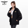 BOY LONDON Gold Medal Spring Couple Top Loose Warm Jacket N23901 Black XS