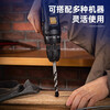 Deli ceramic tile drill bit concrete drilling hole king drill alloy triangle drill 6mm glass cement complete hand electric drill 5+6+8+10+12 one each