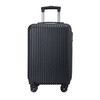 20 suitcases for men and women, college and high school students, universal wheel boarding suitcase, short trip, business trip, password zipper, black zipper, 20 inches