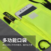 Quxing Highlight Multi-Pocket Reflective Vest One-size-fits-all Reflective Clothing Safety Command Night Running Cycling Clothing Sanitation Work Clothes Vest