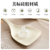 ASD (ASD) spatula, thickened silicone spatula, cooking pot protection spatula, anti-scalding and high temperature resistant handle, milky white