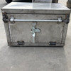 Semi-trailer large truck iron lock rod thickened tool box cuboid trailer universal rear ramp custom stainless steel 60cm*55cm*55cm