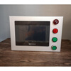 7-inch touch screen installation box human-machine interface PLC electrical box aluminum alloy control box box a 22-hole 192*138