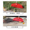 Special hard-bristled broom plus coarse-bristle broom construction site gravel dock fallen leaves thickened giant hard steel pole outdoor 5 28391.1m wooden poles