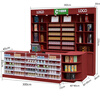 Hanchan supermarket convenience store cashier cigarette and wine cabinet combination store multi-functional simple counter bar drug store boutique model boutique color 3.6 meters full set + cigarette pusher